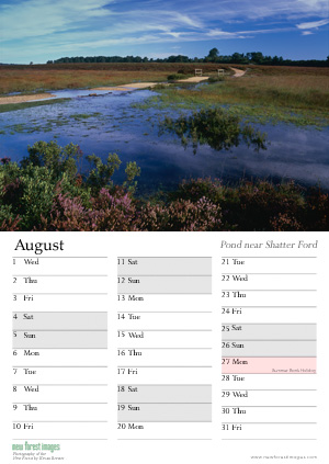Example month view