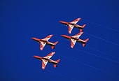 Red Arrows in formation image ref 10039