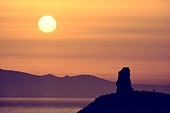 Sunrise over Turkey from Molyvos, Lesvos image ref 10006
